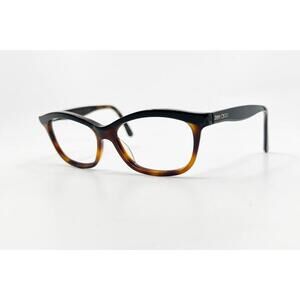 Jimmy Choo Eyeglasses Frame Brown Black Tortoise 51-14-135